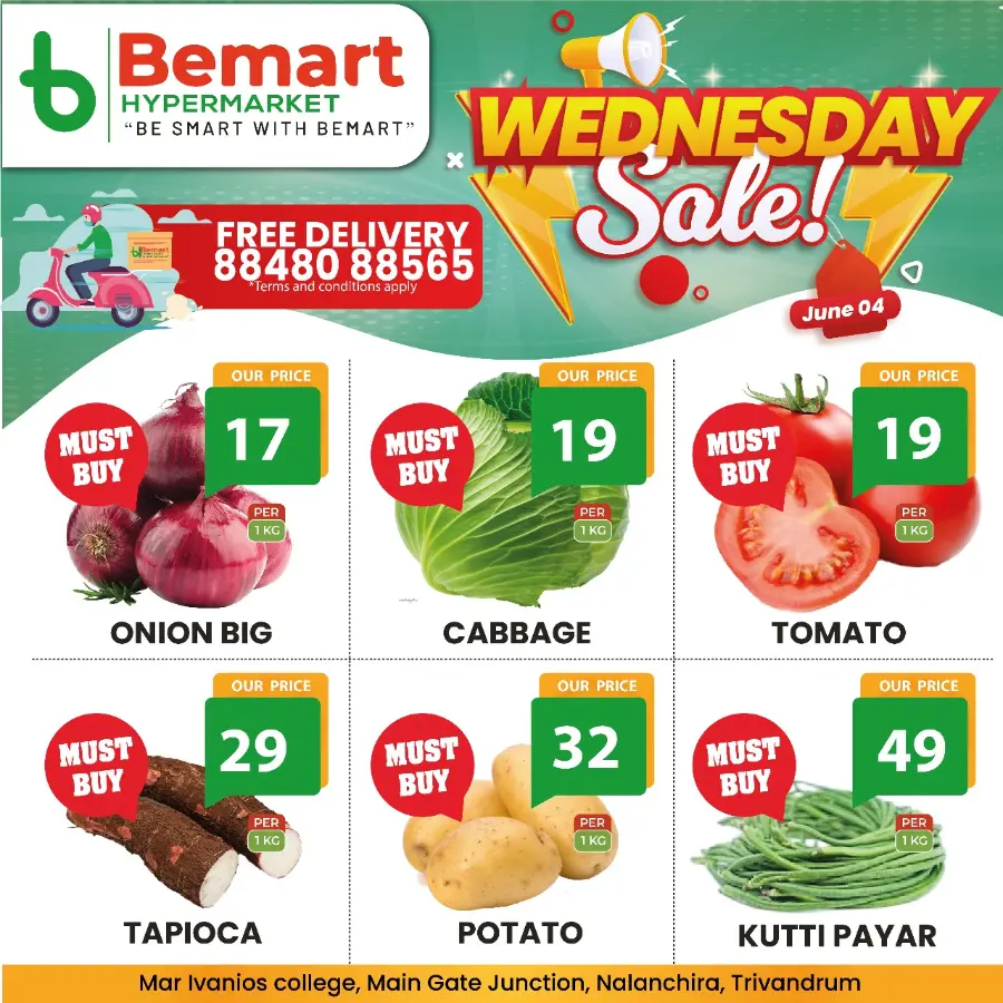 Wednesday Deals In Bemart Hypermarket undefined