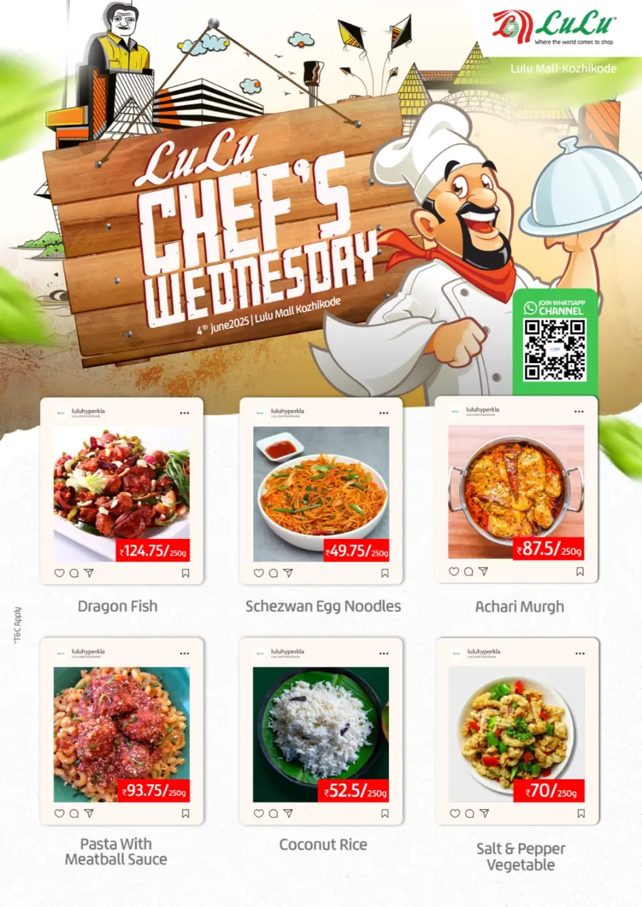 Chef’s Wednesday In Lulu Hypermarket Calicut