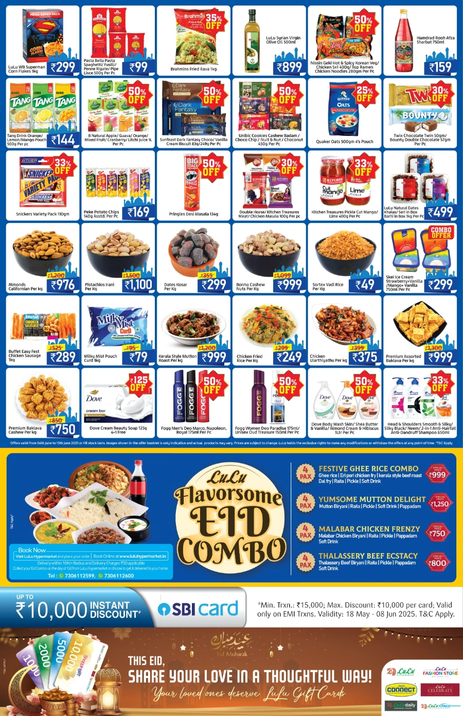 Big Eid Savers – Enjoy Up to 50% OFF! In Lulu Hypermarket Ernakulam