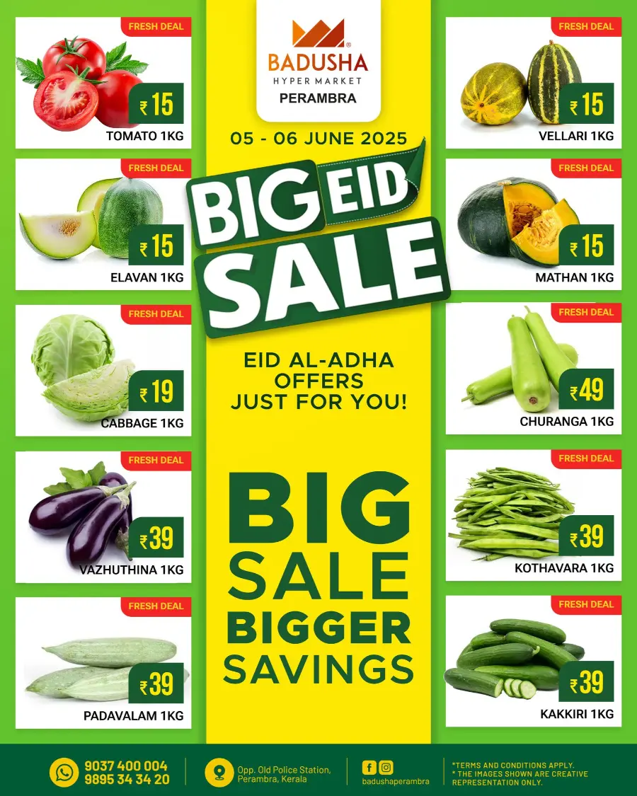 Big Deals In Badusha Hypermarket Calicut