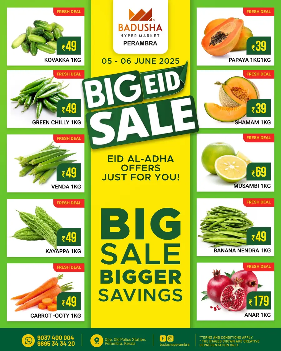 Big Deals In Badusha Hypermarket Calicut