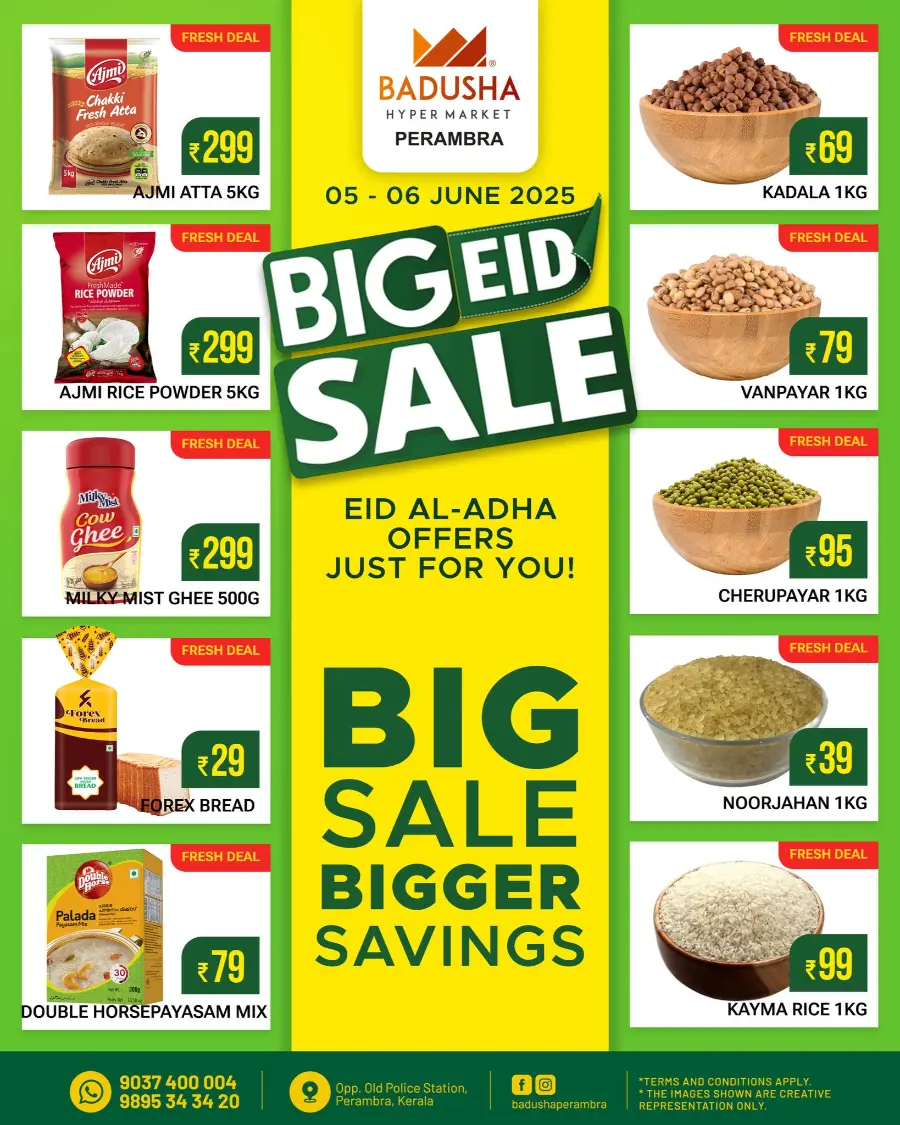 Big Deals In Badusha Hypermarket Calicut