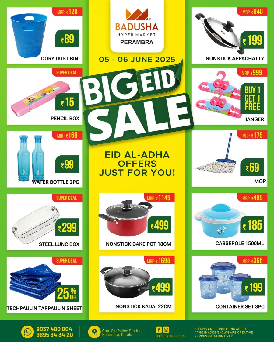 Big Deals In Badusha Hypermarket Calicut