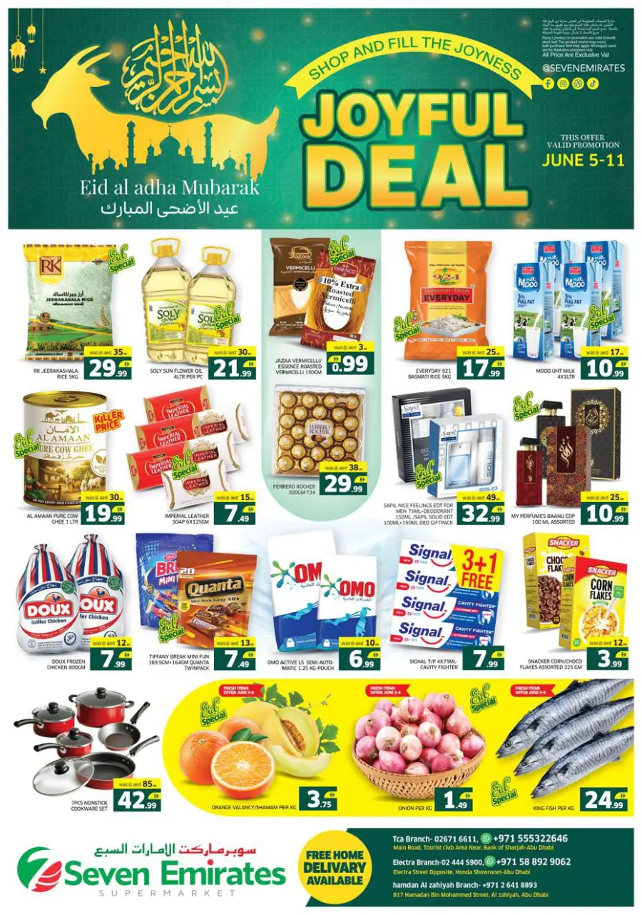Eid Offers In Seven Emirates Supermarket Abu Dhabi