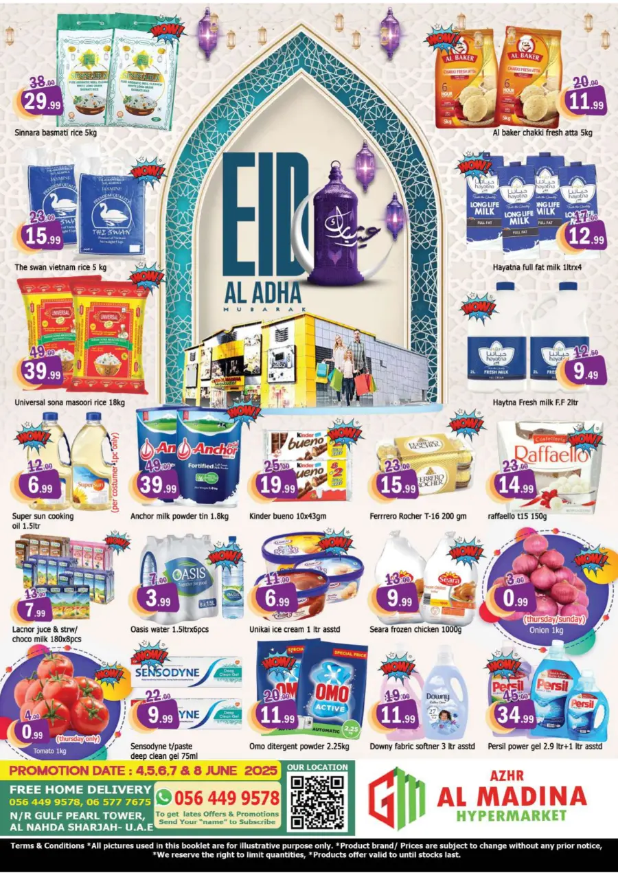 Eid Offers In Azhar al Madina Sharjah / Ajman