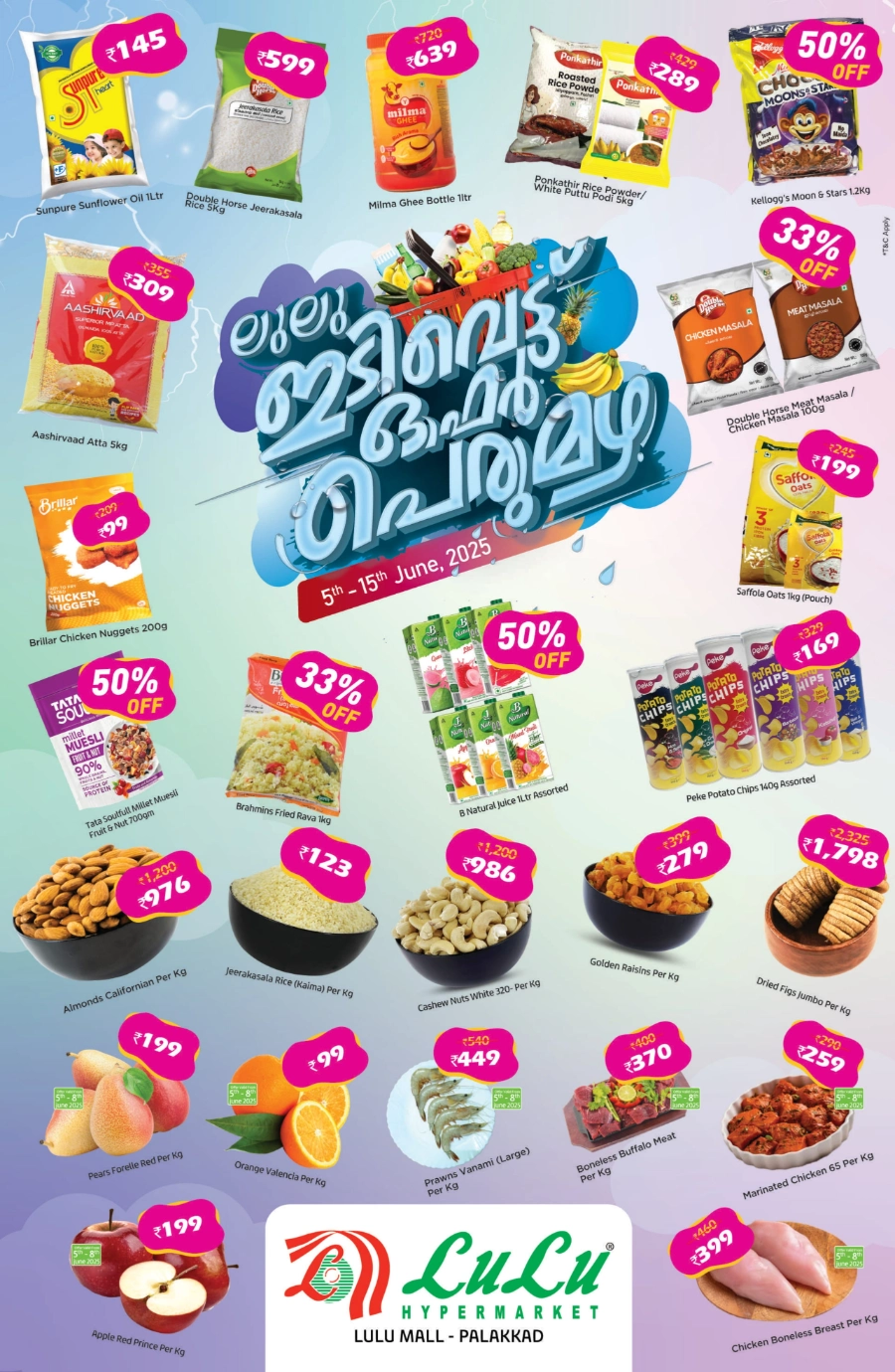 Eid Festival Fashion – Up to 50% OFF! In Lulu Hypermarket Palakkad