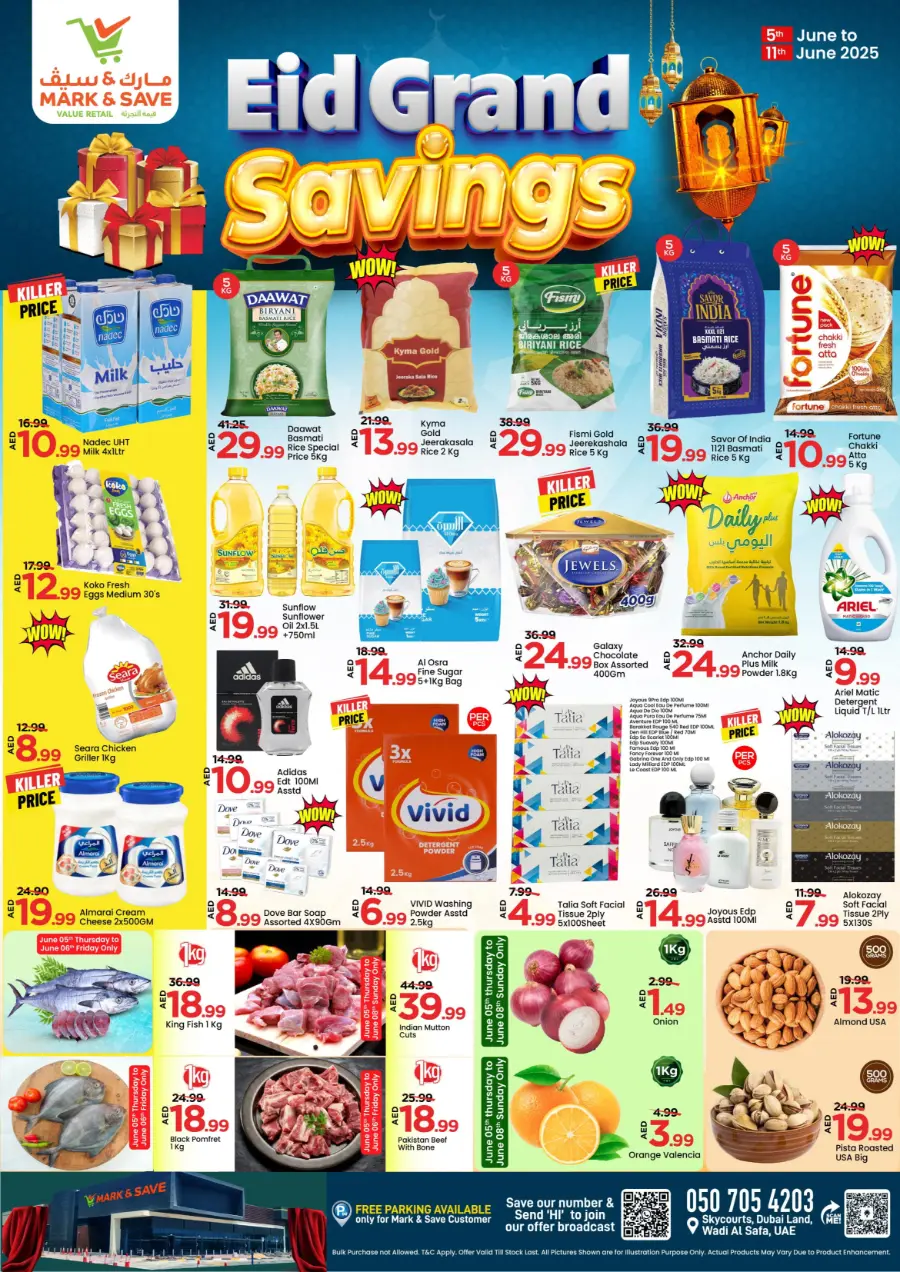 Eid grand saving In Mark & Save Dubai