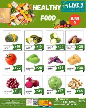 Fresh Deals! In Live7 Supermarket Palakkad