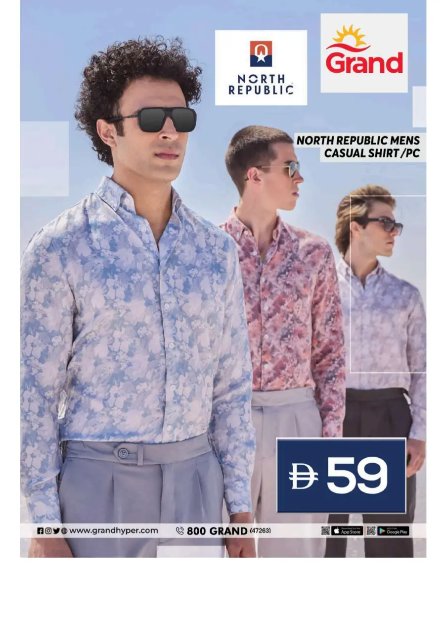 Fashion Sale – Up to 50% OFF In Grand Hypermarket Sharjah / Ajman