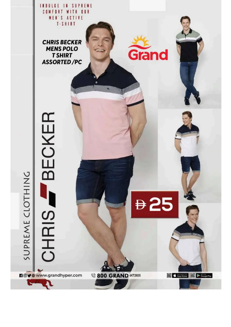 Fashion Sale – Up to 50% OFF In Grand Hypermarket Sharjah / Ajman