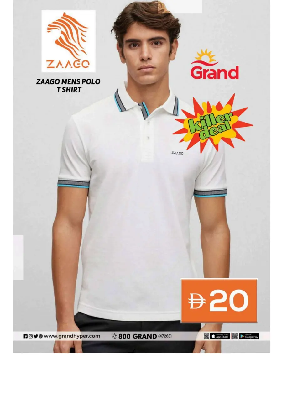 Fashion Sale – Up to 50% OFF In Grand Hypermarket Sharjah / Ajman