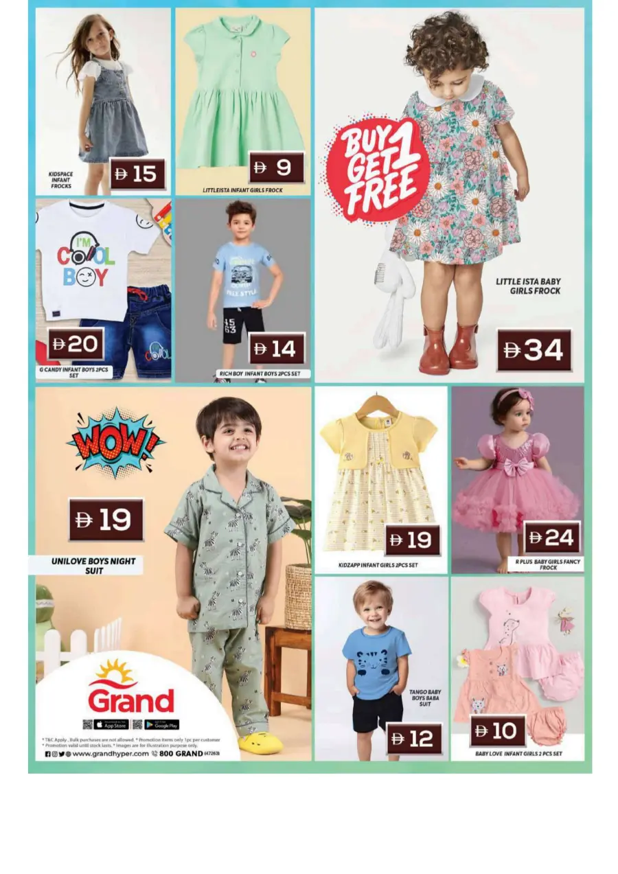 Fashion Sale – Up to 50% OFF In Grand Hypermarket Sharjah / Ajman