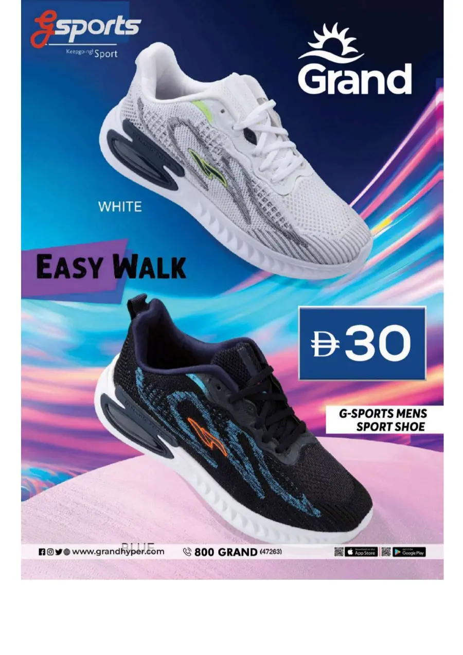 Fashion Sale – Up to 50% OFF In Grand Hypermarket Sharjah / Ajman