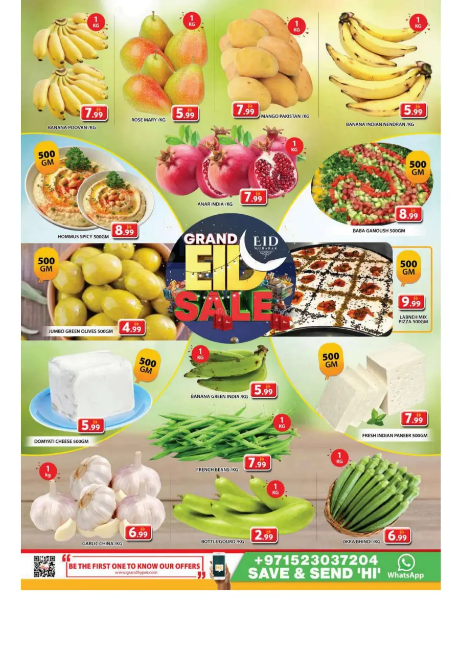 Eid Specials – Up to 50% OFF In Grand Hypermarket Sharjah / Ajman