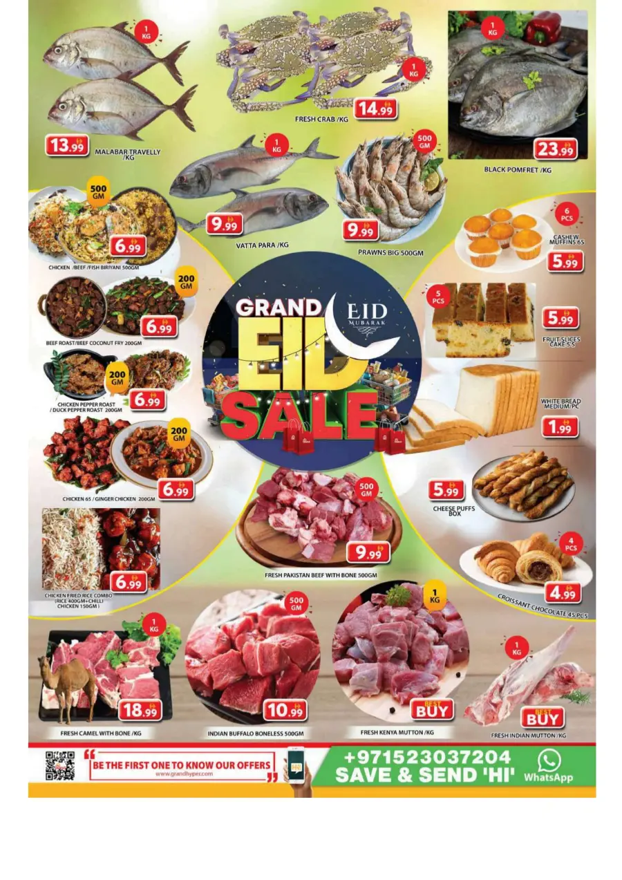 Eid Specials – Up to 50% OFF In Grand Hypermarket Sharjah / Ajman