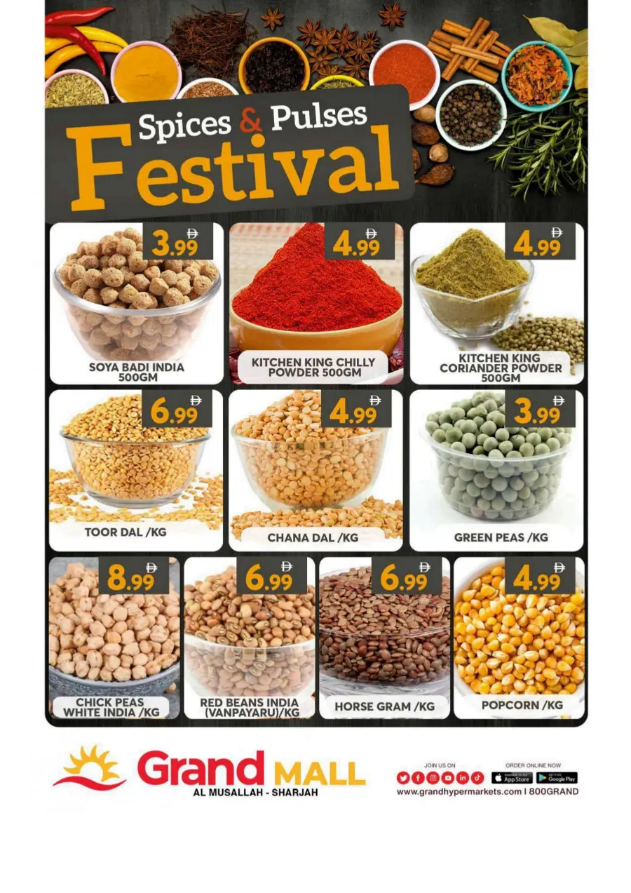 Eid Specials – Up to 50% OFF In Grand Hypermarket Sharjah / Ajman