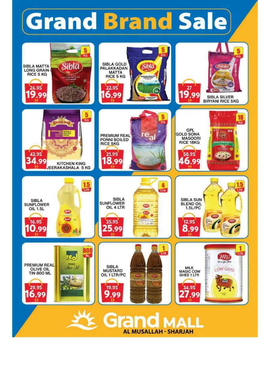 Eid Specials – Up to 50% OFF In Grand Hypermarket Sharjah / Ajman