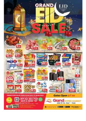 Shop More, Save More This Eid In Grand Hypermarket Dubai