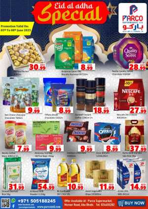 Eid Al Adha Offers – Save More Today In PARCO Hypermarket Abu Dhabi