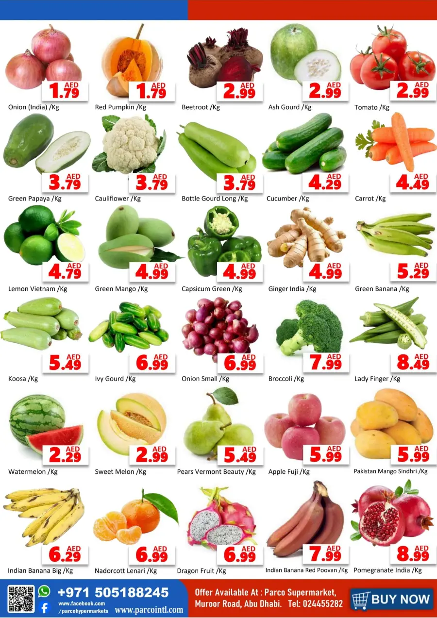 Eid Al Adha Offers – Save More Today In PARCO Hypermarket Abu Dhabi
