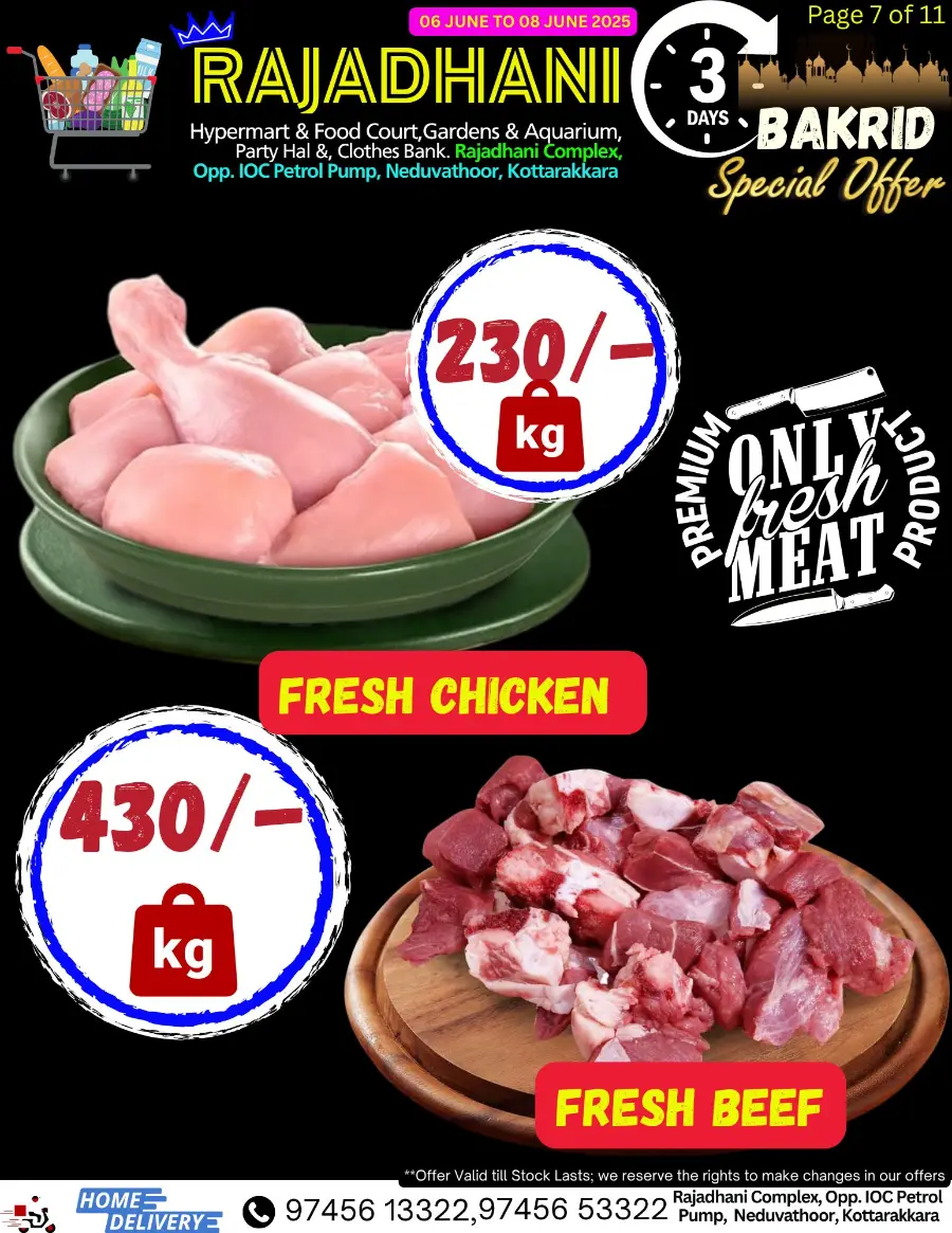 Friday Offer In Rajadhani Hypermart Kollam