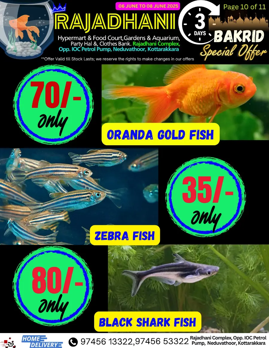 Friday Offer In Rajadhani Hypermart Kollam
