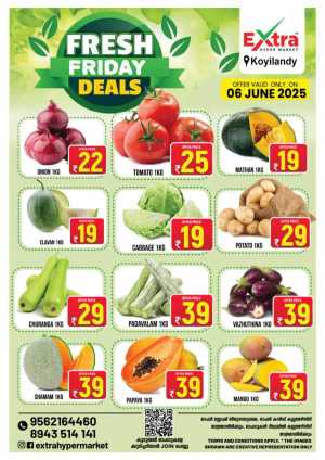 Friday Offer In Extra hypermarket Calicut