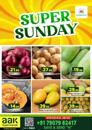 Super Saver Deals In AAK Hypermarket Malappuram