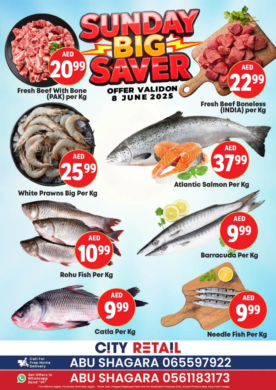 Sunday Deals In City Retail Dubai