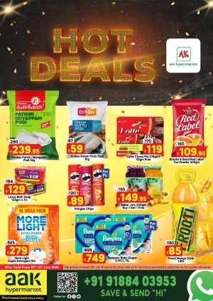 Hot Deals In AAK Hypermarket Malappuram