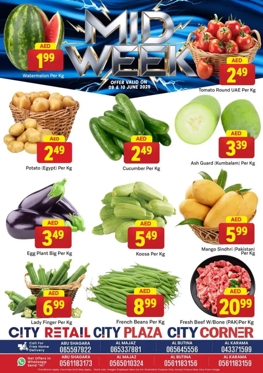 Mid Week Deal In City Retail Dubai