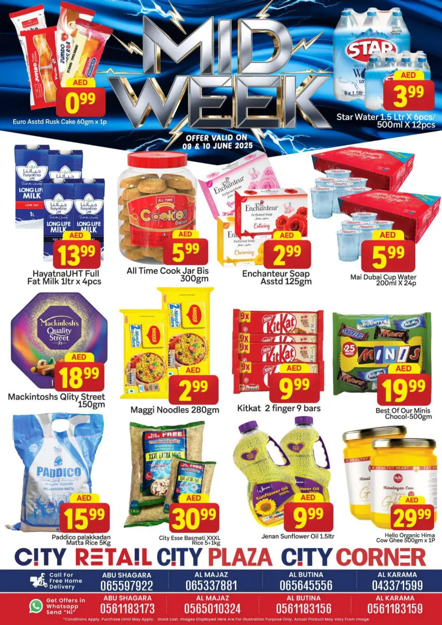 Mid Week Deal In City Retail Dubai