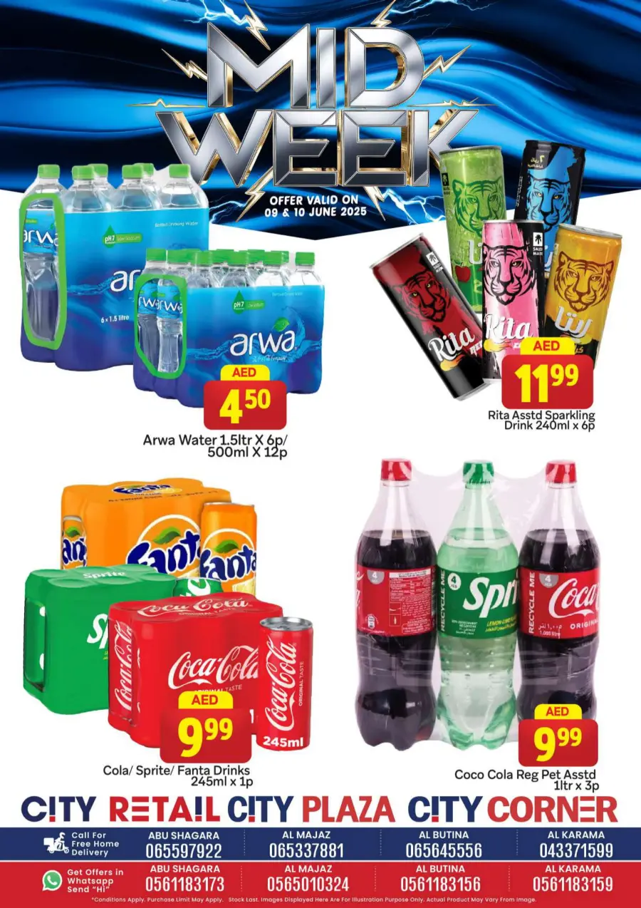 Mid Week Deal In City Retail Dubai