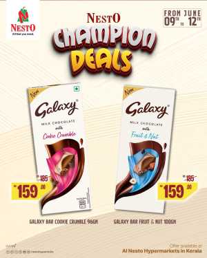 Champion Deal In Nesto Hypermarket Calicut,Malappuram,Kannur,Thrissur,Wayanad,Palakkad