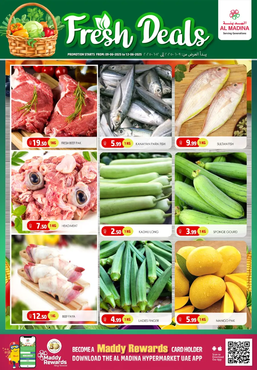 Mid week special deals In Al Madina Hypermarket Dubai