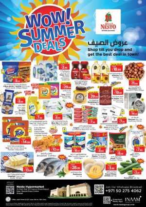 Wow Summer Deal In Nesto Hypermarket Sharjah / Ajman
