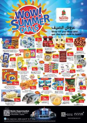 Wow Summer Deal In Nesto Hypermarket Sharjah / Ajman