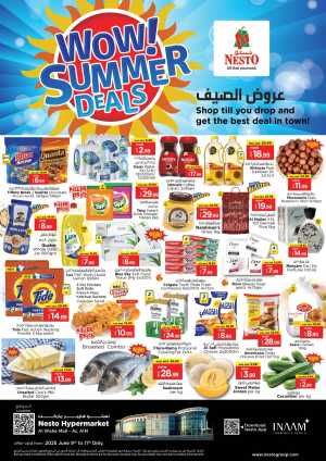 Wow Summer Deal In Nesto Hypermarket Al Ain