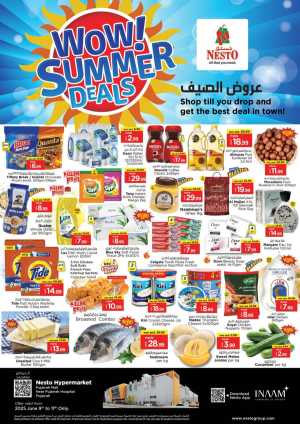 Wow Summer Deal In Nesto Hypermarket Fujairah