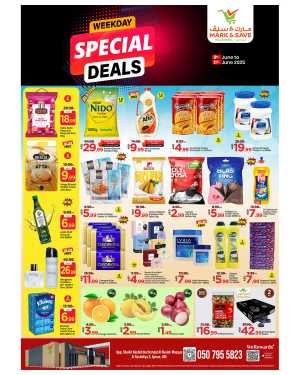 Week day special deal In Mark & Save Sharjah / Ajman