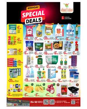 Week day special deal In Mark & Save Sharjah / Ajman