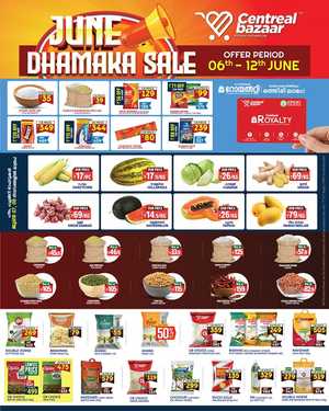 June Dhamaka Sale – Save Up to 50%! In Centreal Bazaar Calicut