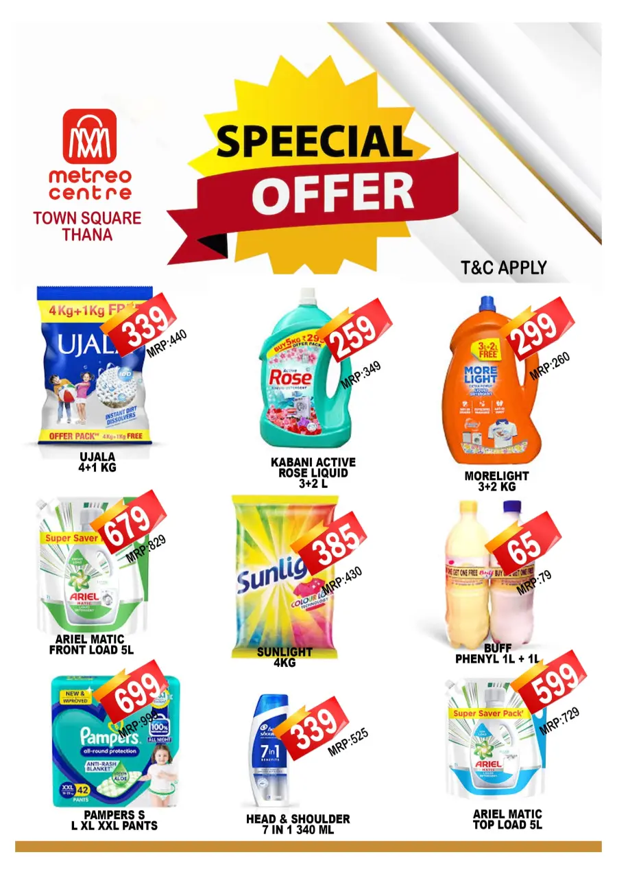 Monday offers In Metro Centre Kannur