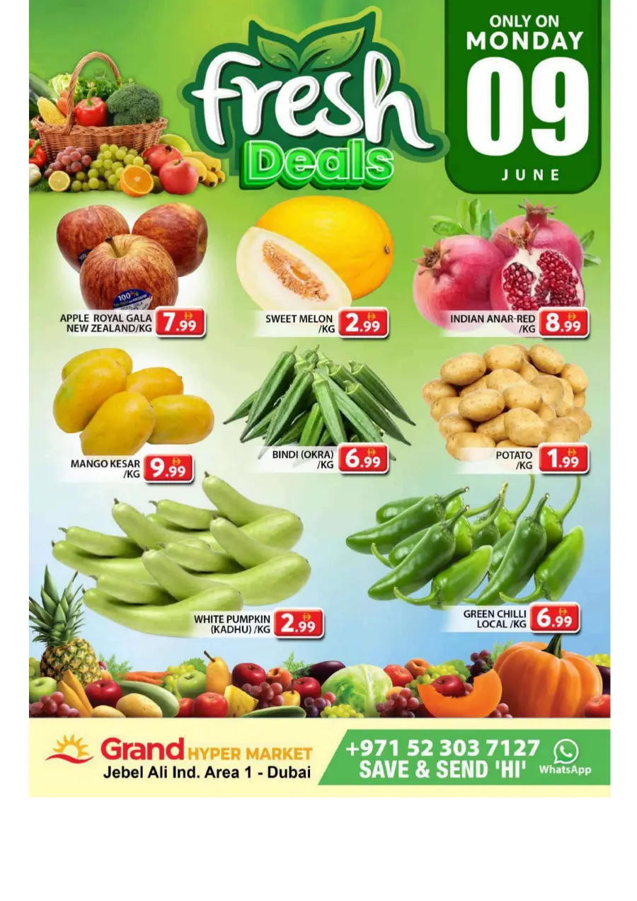 Grant Price Drop In Grand Hypermarket Dubai