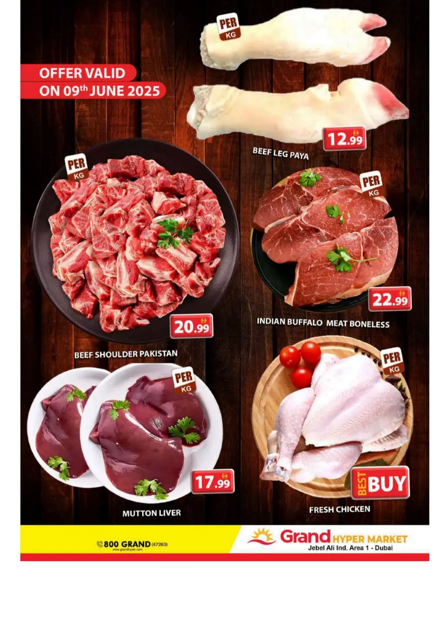 Grant Price Drop In Grand Hypermarket Dubai