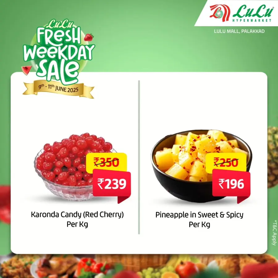 Fresh Weekend Sale In Lulu Hypermarket Palakkad