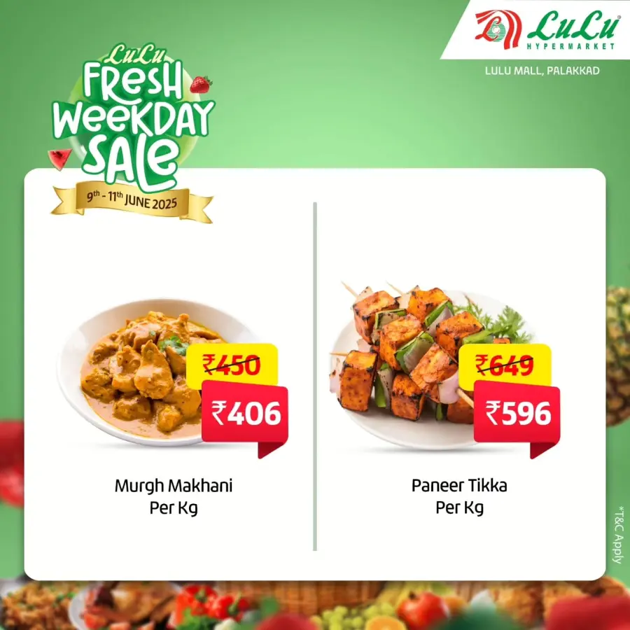 Fresh Weekend Sale In Lulu Hypermarket Palakkad