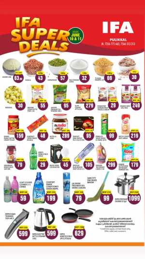 Super Deal In IFA Malappuram