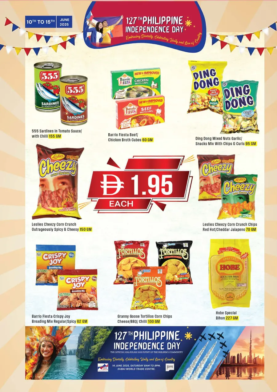 Filipino Independence Day Sale – Celebrate & Save! In West Zone Supermarket Abu Dhabi