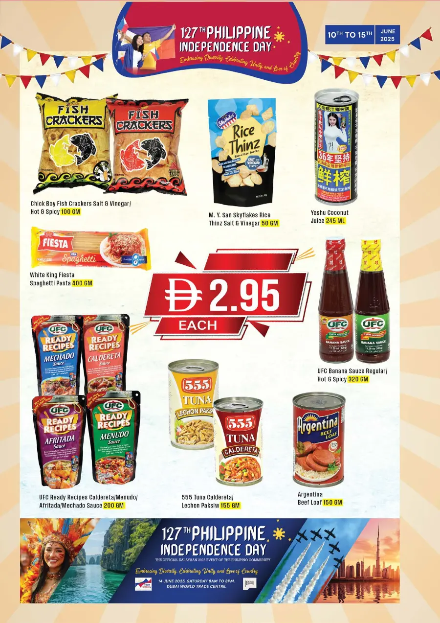 Filipino Independence Day Sale – Celebrate & Save! In West Zone Supermarket Abu Dhabi